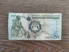 Lesotho 20 Maloti 2007 !!!!!!