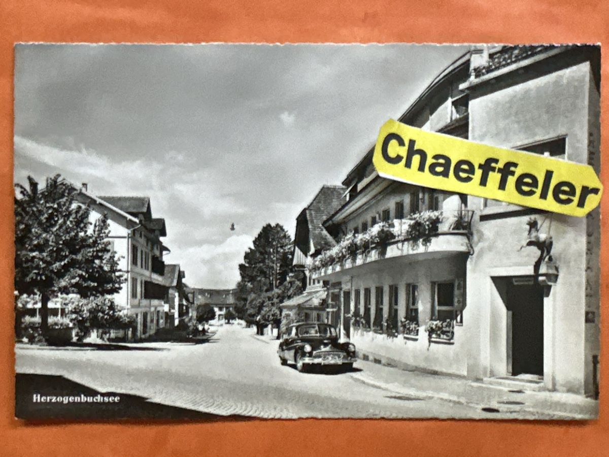 Cartoline postali: Alte Ansichtskarte Herzogenbuchsee, Rarität – Usato da Zürich venduto da Chaeffeler