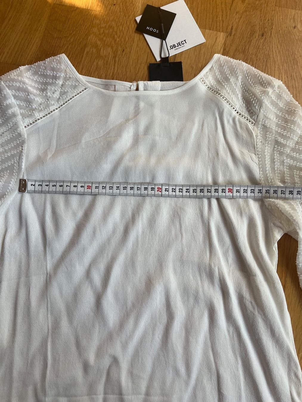 Chemisiers: OBJECT Bluse Gr.36 cremeweiss – D'occasion à Bern par tweety713 3