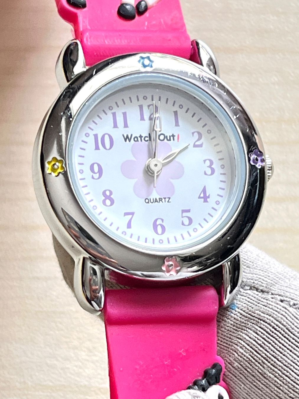 Orologi: Pinke Kinderuhr mit Pferden – Usato da Grenchen venduto da chththl 6