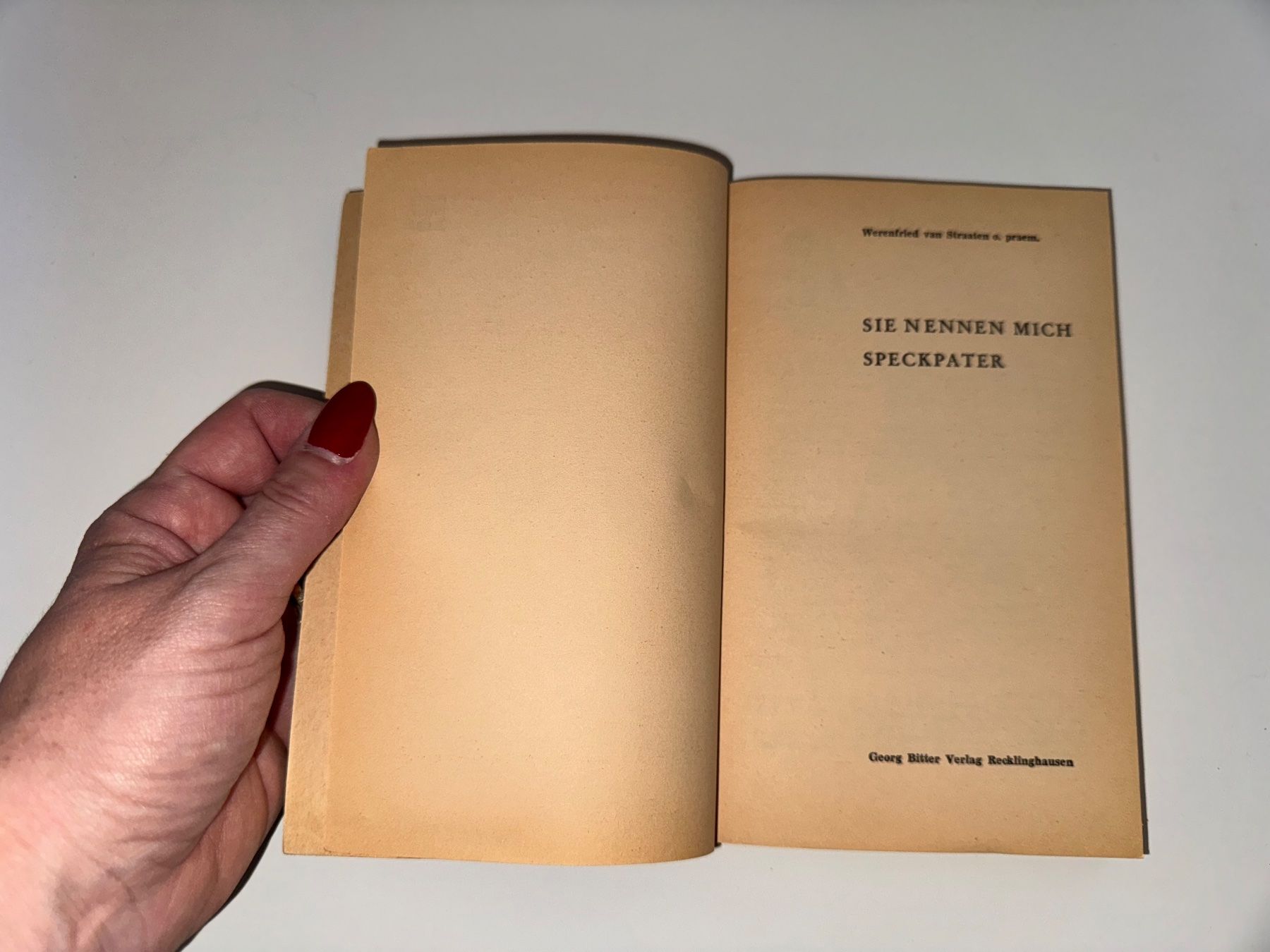 Bücher: BUCH: Sie nennen mich Speckpater – Gebraucht aus Grosswangen von Second_hand_paradise 1