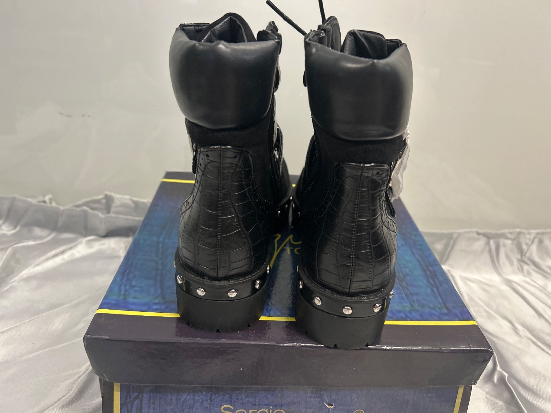 Scarpe da donna: Stiefeletten, schwarz Gr 36 Neu Gratis Versand – Nuovo e nell'imballaggio originale da Regensdorf venduto da Spyke55 3