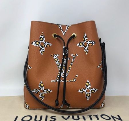 ❤️ Louis Vuitton NéoNoé MNG Giant Jungle Caramel ❤️