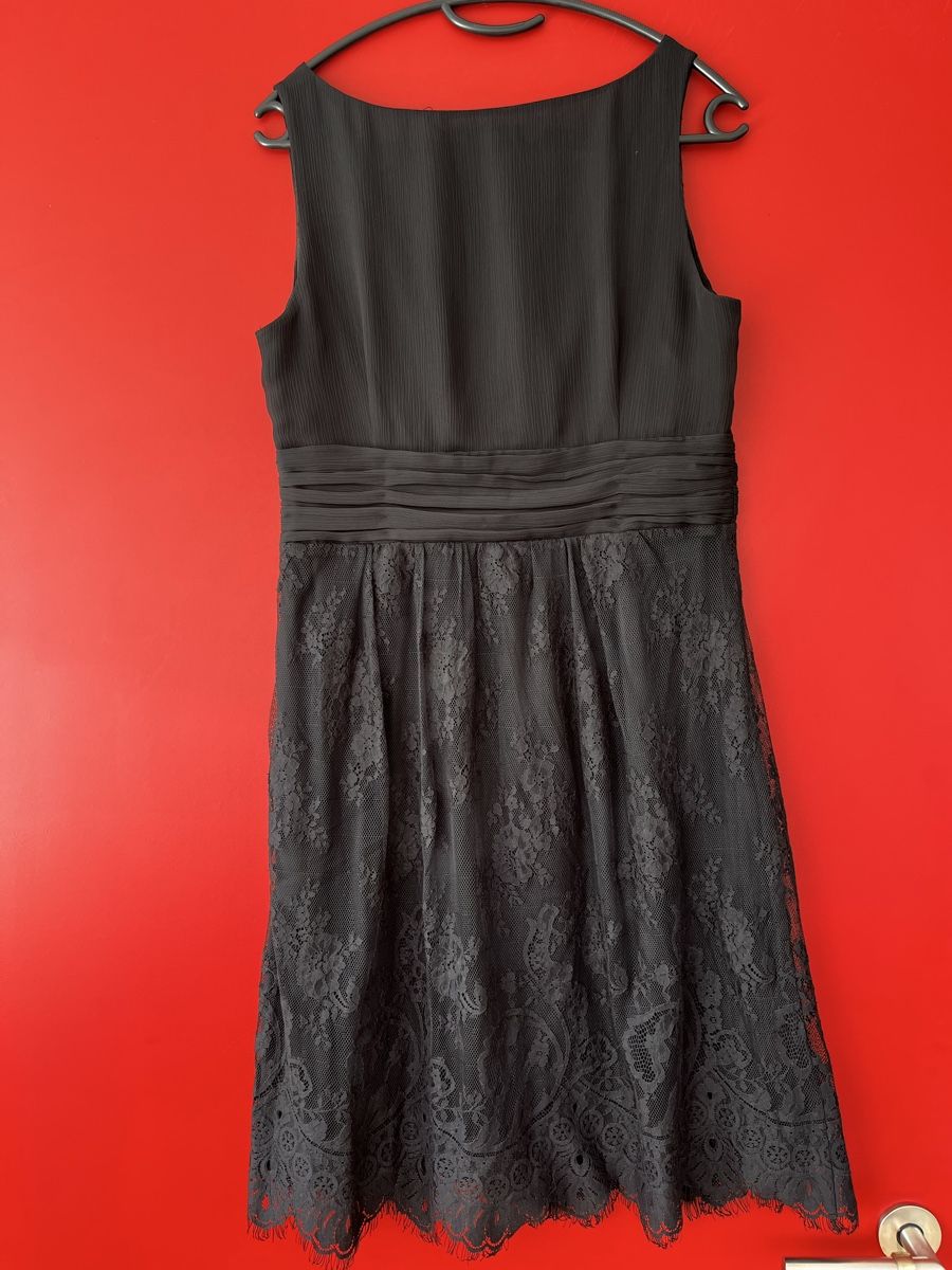 Esprit Vestiti: Robe noire en dentelle Esprit Collection taille 38 – Usato da Romont FR venduto da cat_j6ww 1