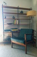 wohnbedarf Büchergestell Regal Mid century