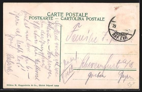 Cartoline postali: Bern, Blick auf das Bundespalais, Schwei – Usato da Berlin venduto da bartko-reher 1