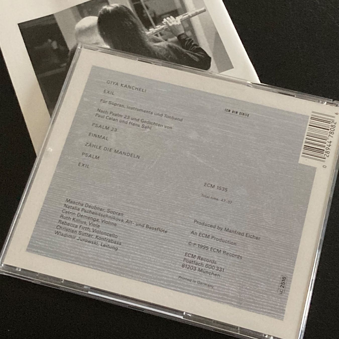 CD: Giya Kancheli - Exil | ECM – Usato da Bern venduto da Ntsamina 1