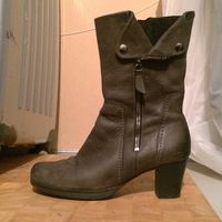 Echtleder-Stiefeletten, Gr 38/39