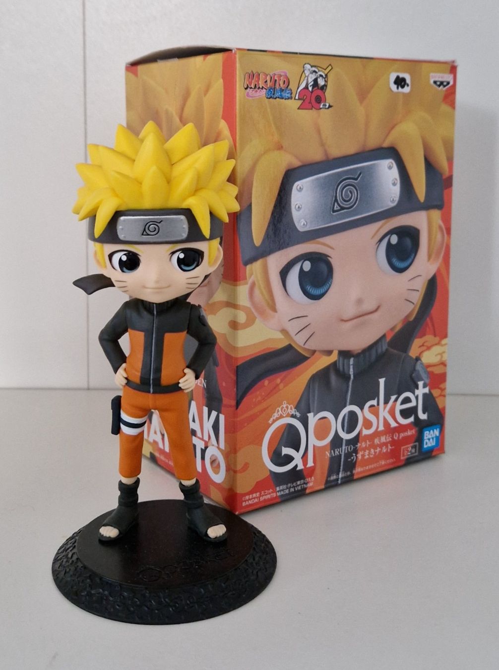Bandai Statuette: Naruto Qposket Naruto Ver.A  16cm – Usato da St-Imier venduto da ATTAKSHOP