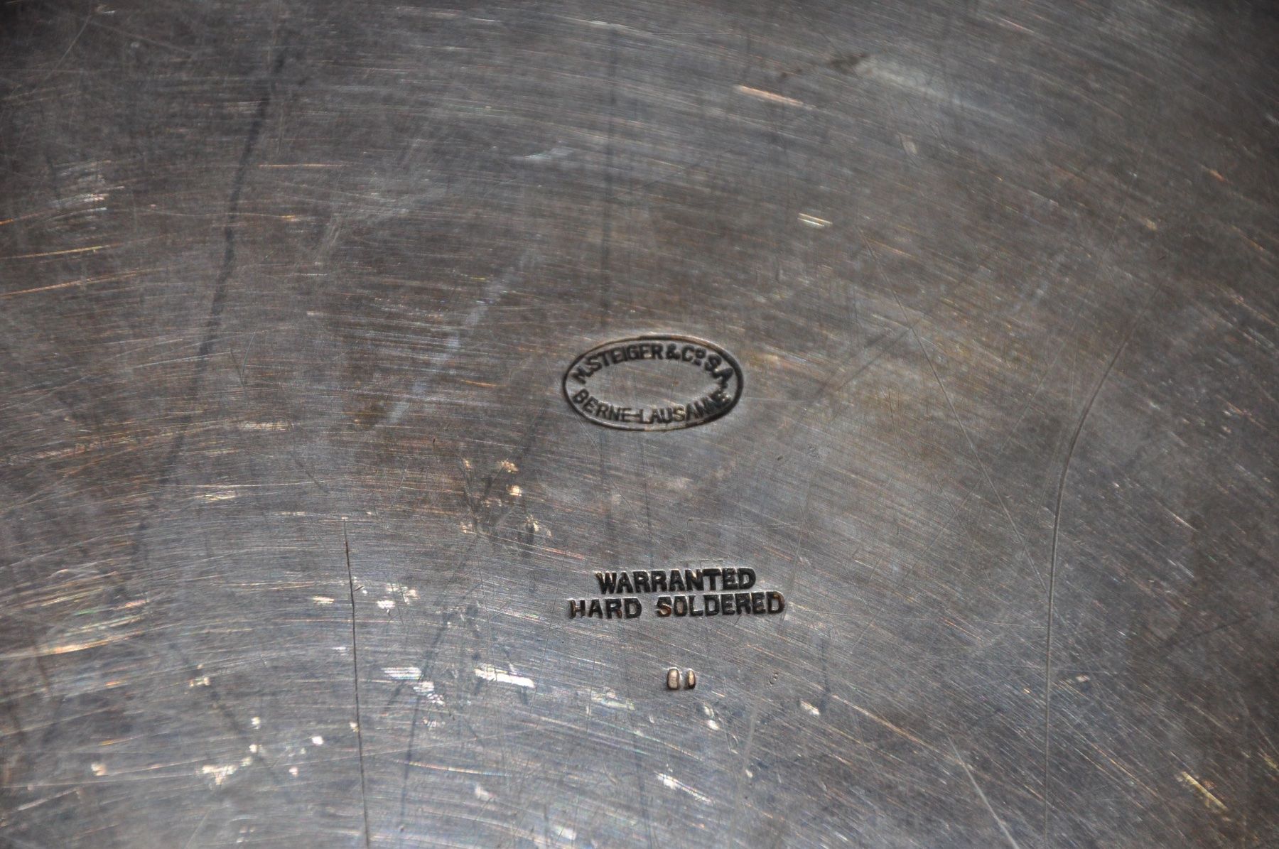 Servierplatten: Servierschale versilbert Mappin & Webb – Gebraucht aus Basel von fido_mania 3