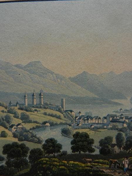 Incisioni: Luzern Rigi koloriert – Usato da Risch venduto da Rischli15 5
