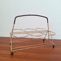 Support verre vintage doré 1970