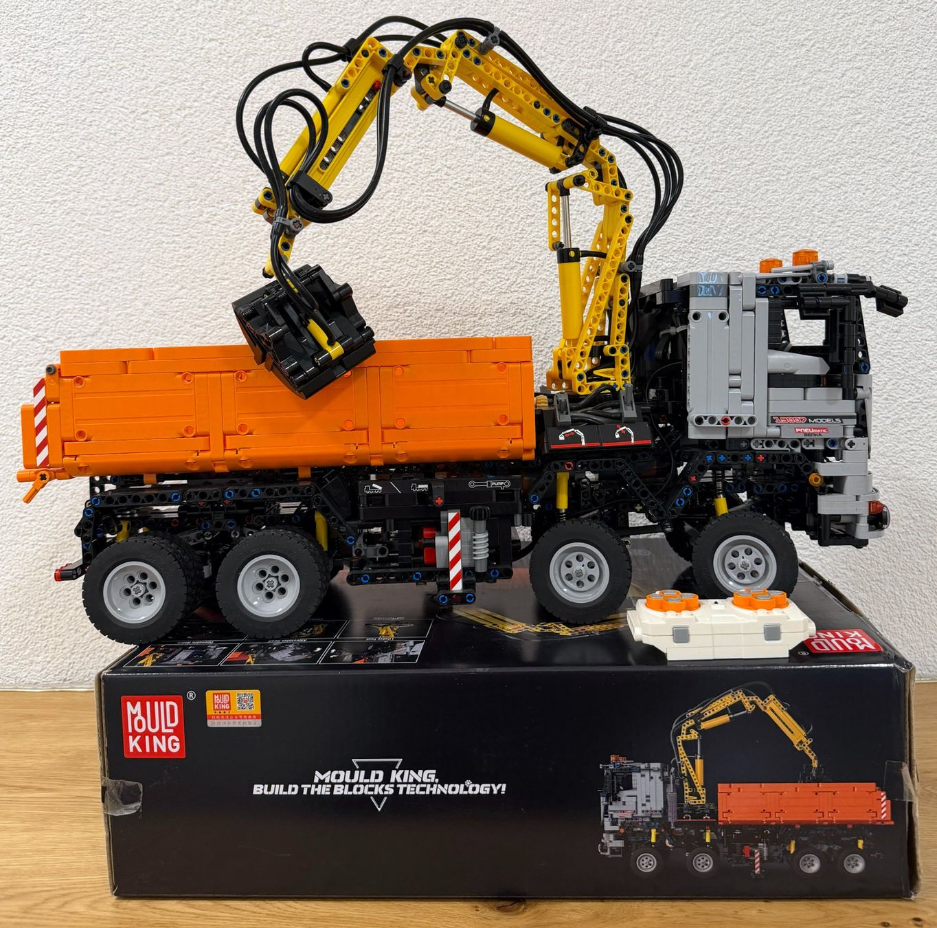 Mould King Kit di costruzioni: Mould King Lastwagen Nr. 19007 – Usato da Elgg venduto da Kit