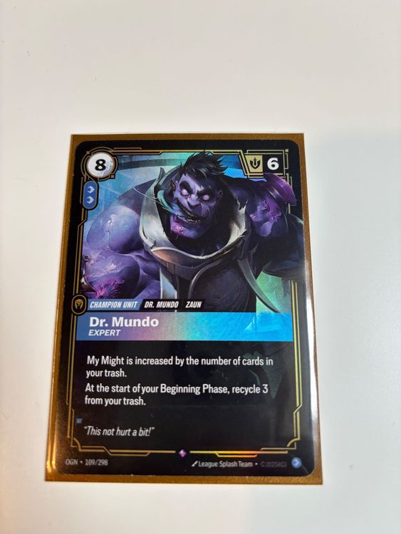 Riftbound Dr. Mundo Expert (League of Legends TCG) (Neu (gemäss ...