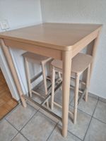 Moderner Hochtisch / Bartisch inkl. 2 Barhocker
