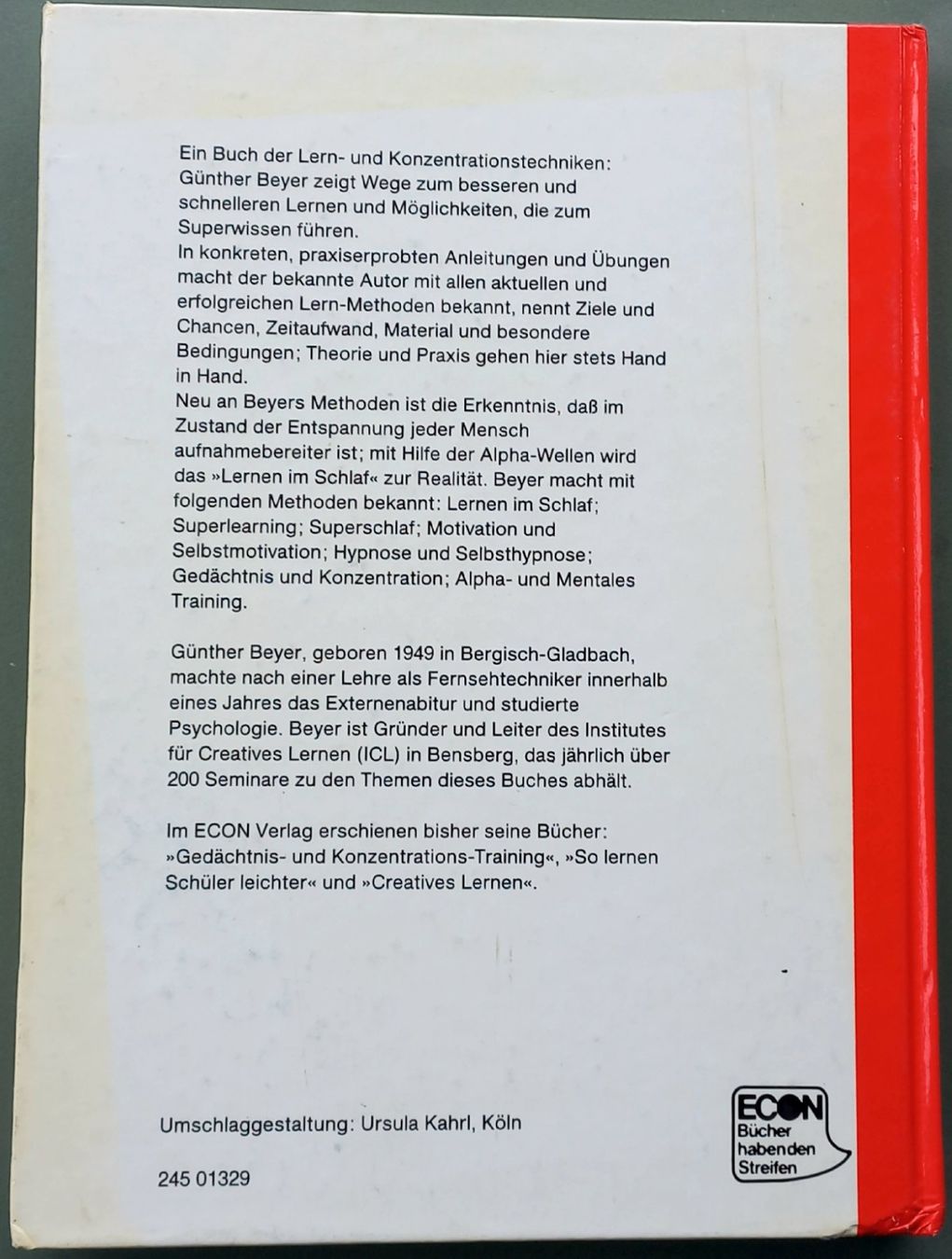 Libri: Günter Beyer - Alpha Training - Lerntechnik – Usato da Niederuzwil venduto da lubimaja 4