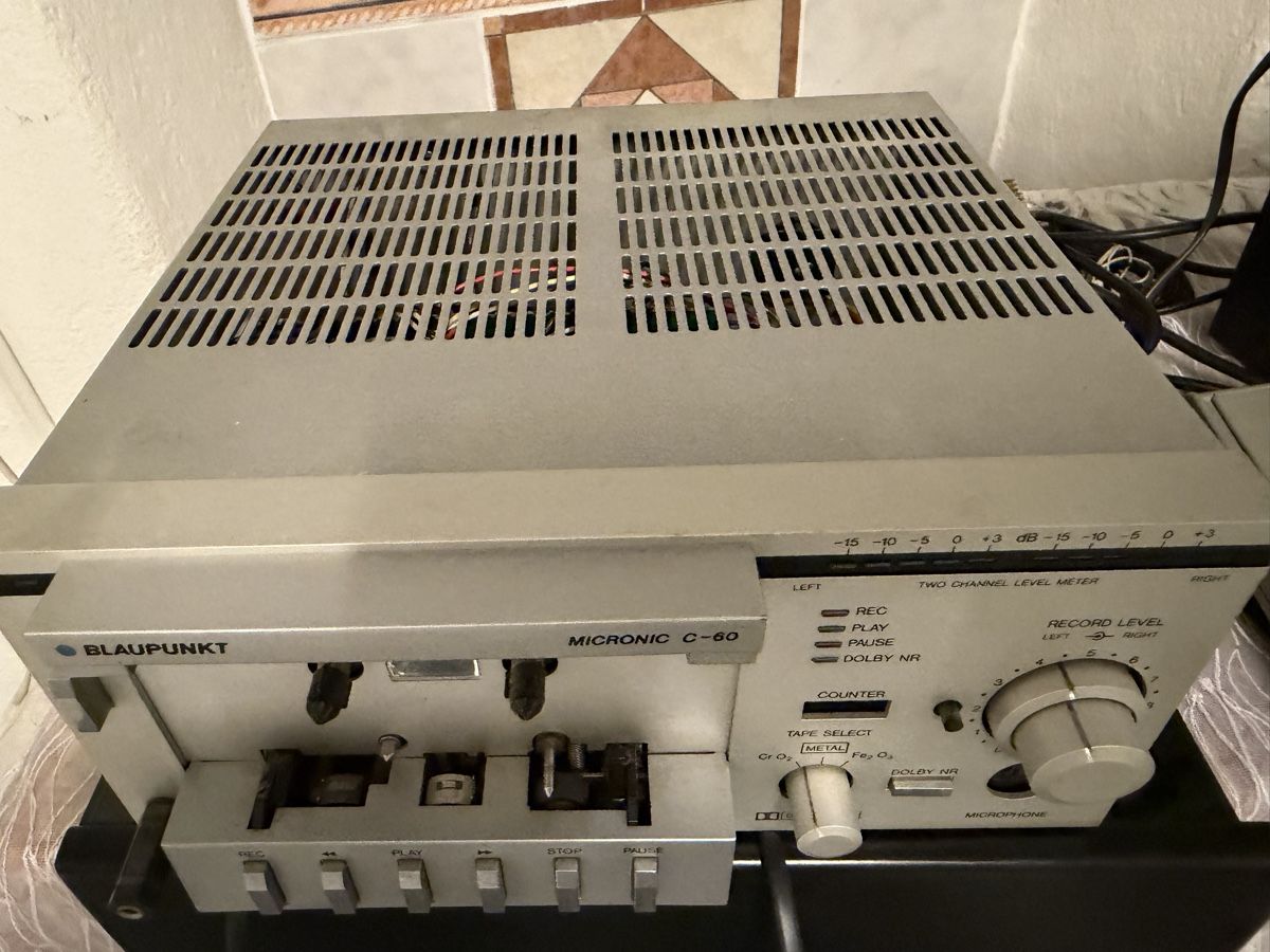 Blaupunkt Registratori: Blaupunkt RC-60 seltene Tapedeck – Difettoso da Trimbach venduto da SABO-61 2