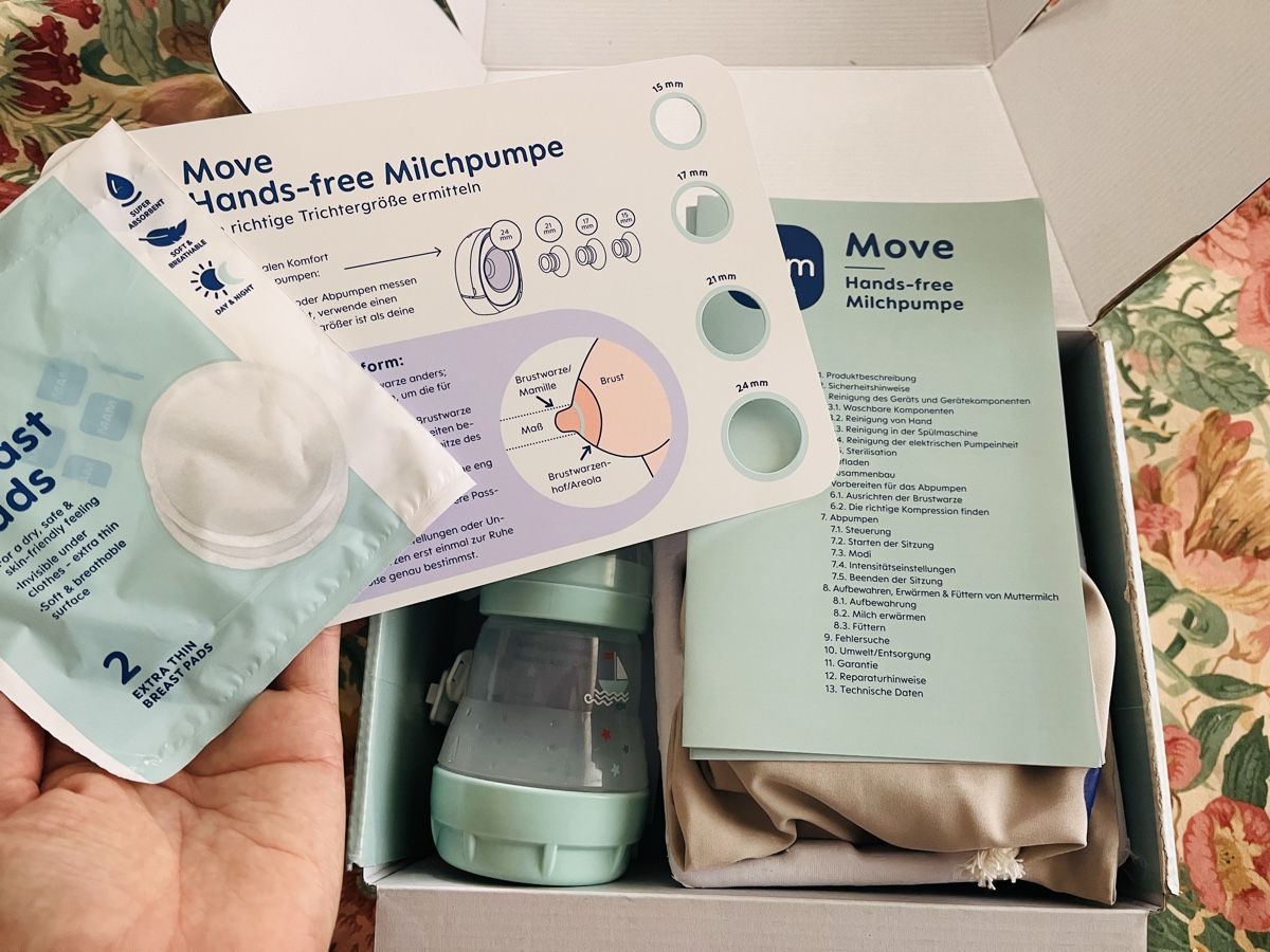 Mam Accessori per l’allattamento: Milchpumpe mam hands-free – Nuovo (secondo la descrizione) da meilen venduto da mer_2qj9 1