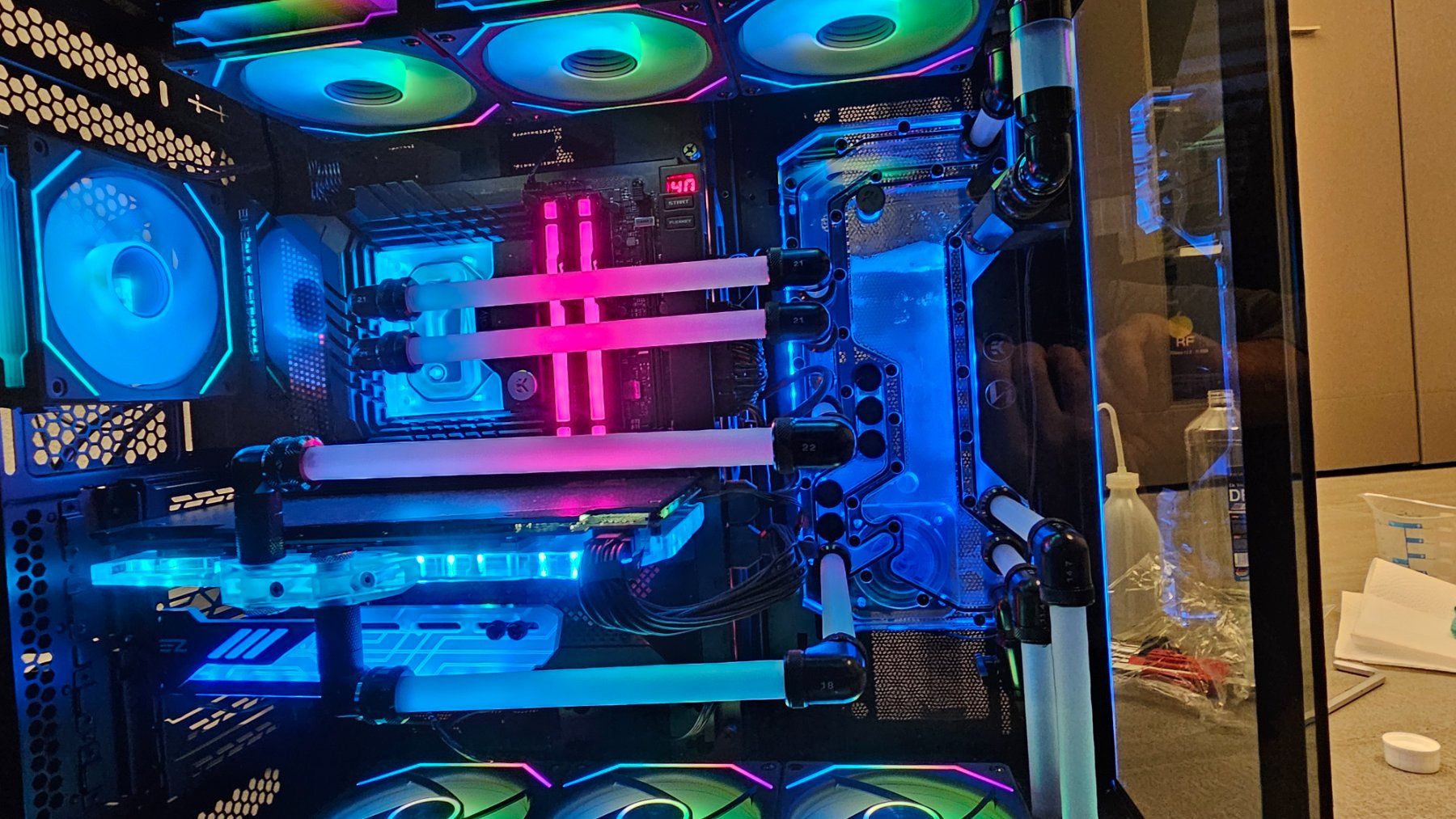 PC: Highend Gaming System mit custom Wasserkühlung – Usato da Buchs AG venduto da msb05 7