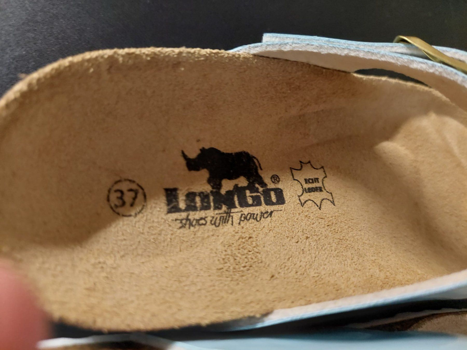Scarpe da donna: Zehensandale in Hellblau | Grösse 37 – Usato da Witterswil venduto da AnetteK 3
