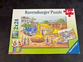 Ravensburger Baustelle Puzzle 2×24 Teile