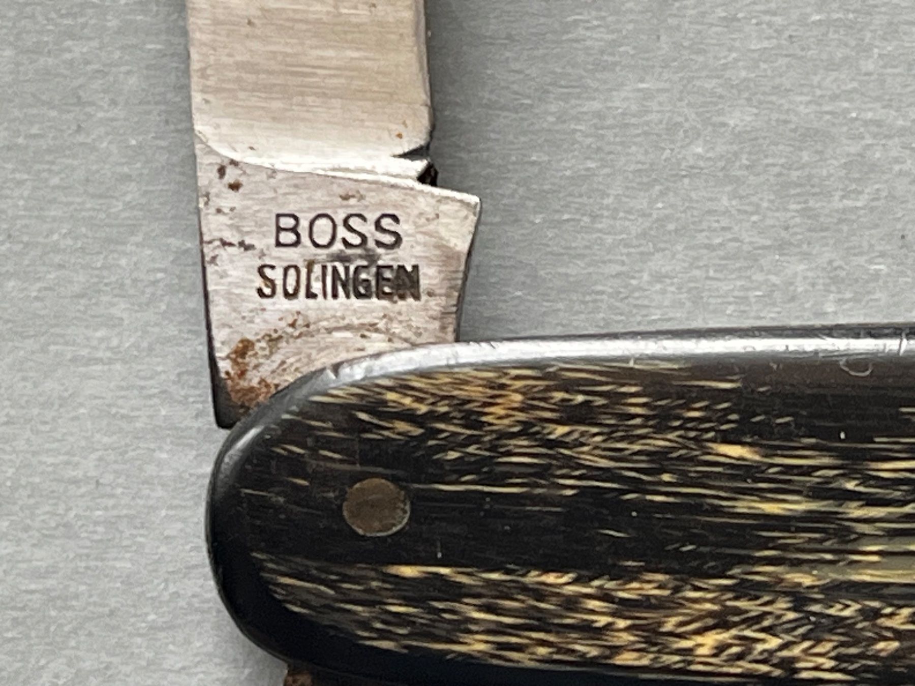Coltelli tascabile: Sackmesser BOSS/Solingen 83 mm - selten – Usato da Zürich venduto da FV.vintage 2