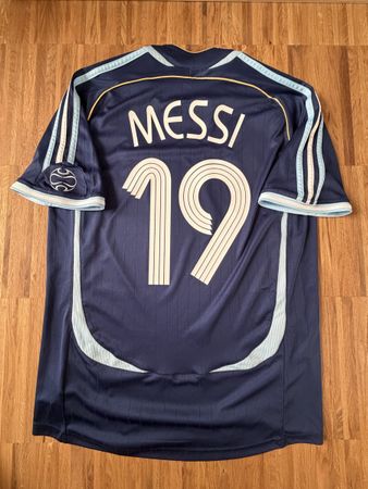 Original Messi Argentinien 2006 Trikot M