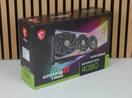 MSI RTX 4080 (16GB) Gaming X Trio Grafikkarte mit OVP