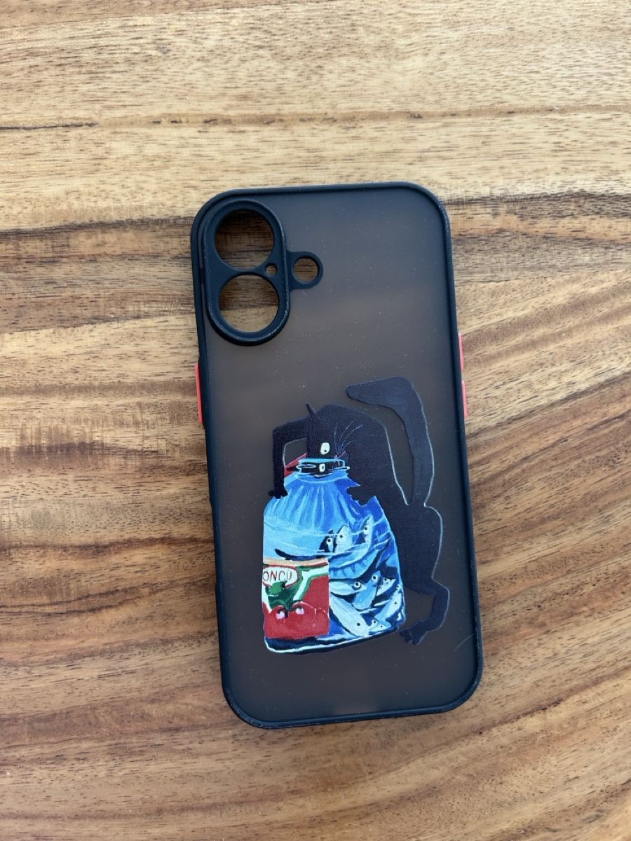 Cover & Protezioni schermo: iPhone case with a cool cat design. New! – Nuovo e nell'imballaggio originale da Saland venduto da ele_vc96