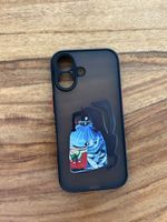 iPhone case with a cool cat design. New!