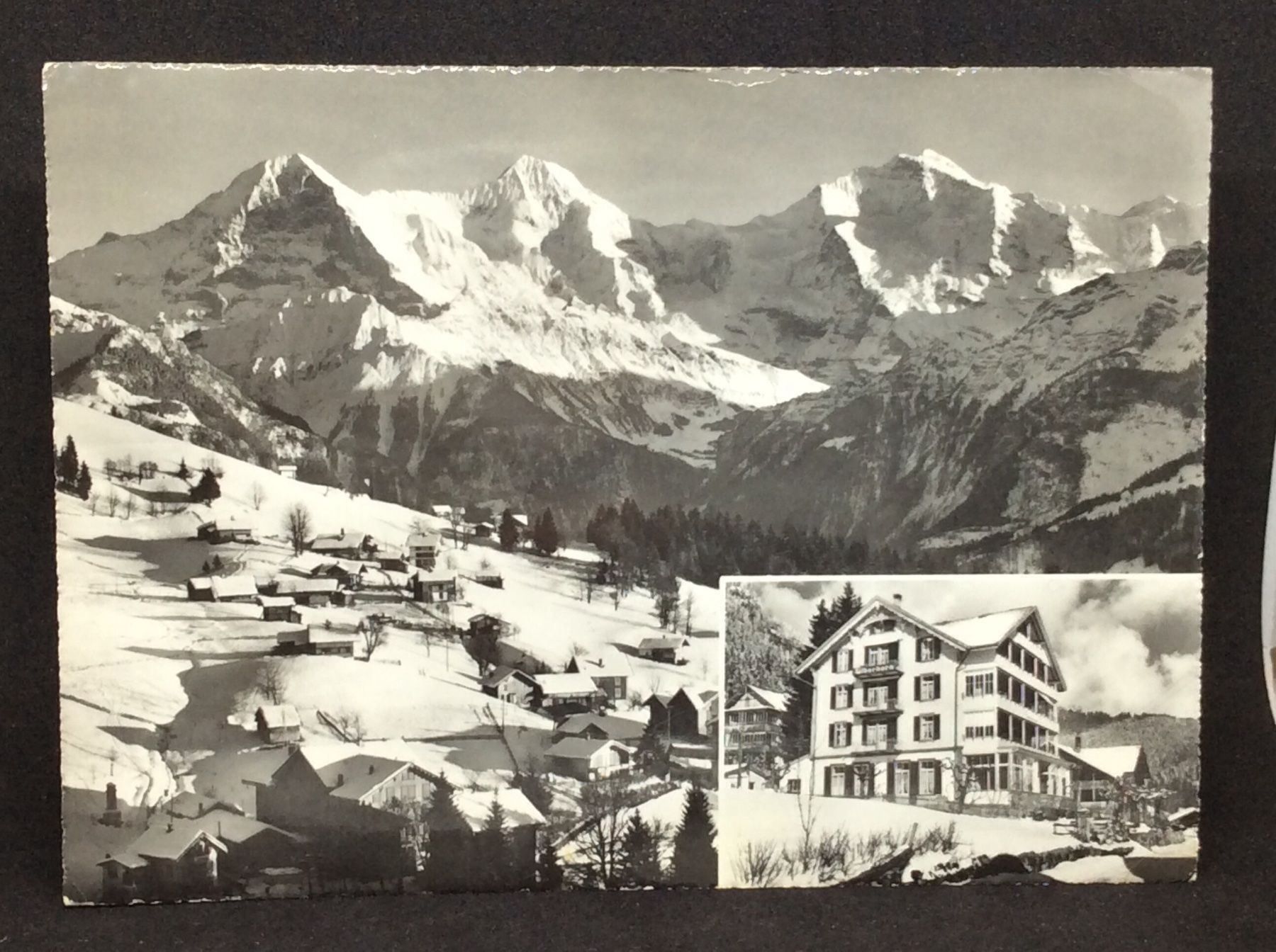 Cartoline postali: Kurheim Silberhorn, Beatenberg – Usato da Widnau venduto da Brusi9