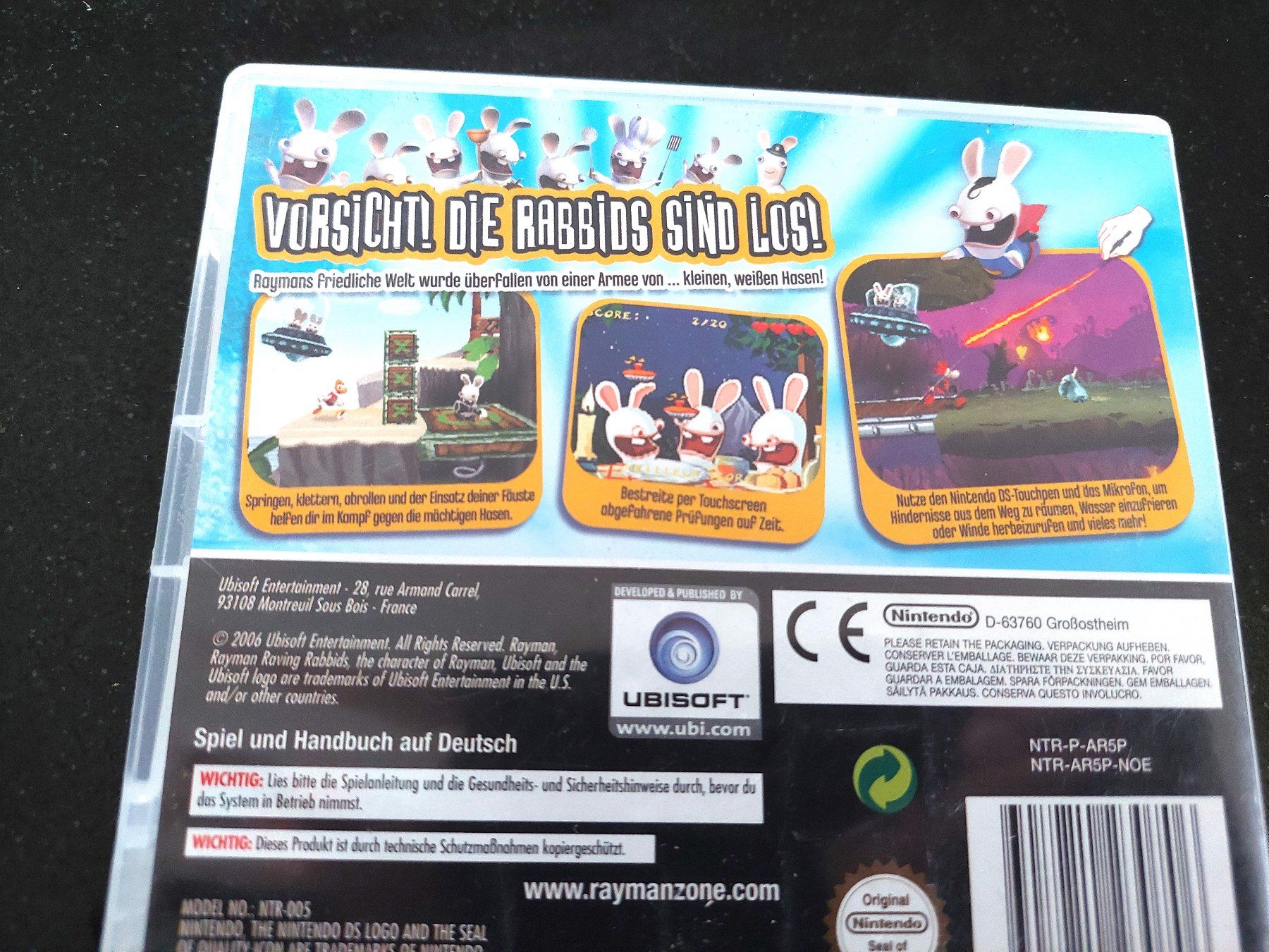 Nintendo Spiele: RAYMAN - RAVING RABBITS (PAL) - NINTENDO DS – Gebraucht aus Spiegel b. Bern von Natix 1