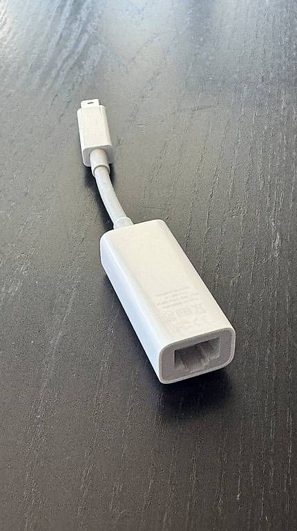 Unità & Adattatore: Apple Thunderbolt Gigabit Ethernet Adapter A1433 – Usato da Schwerzenbach venduto da RustyZ
