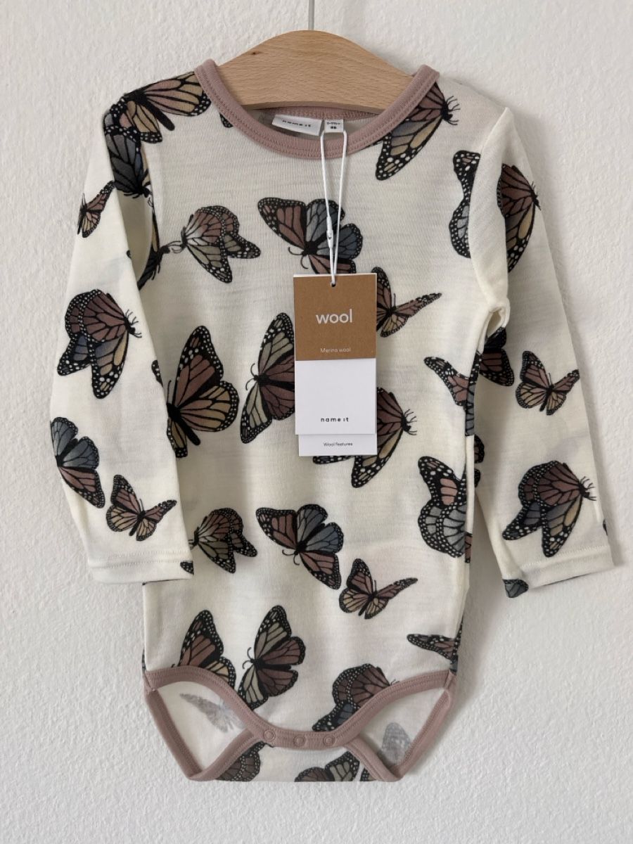 Name It Biancheria intima: Neu Name it Merino Body Gr 86 – Nuovo e nell'imballaggio originale da Winterthur venduto da Joyzora94