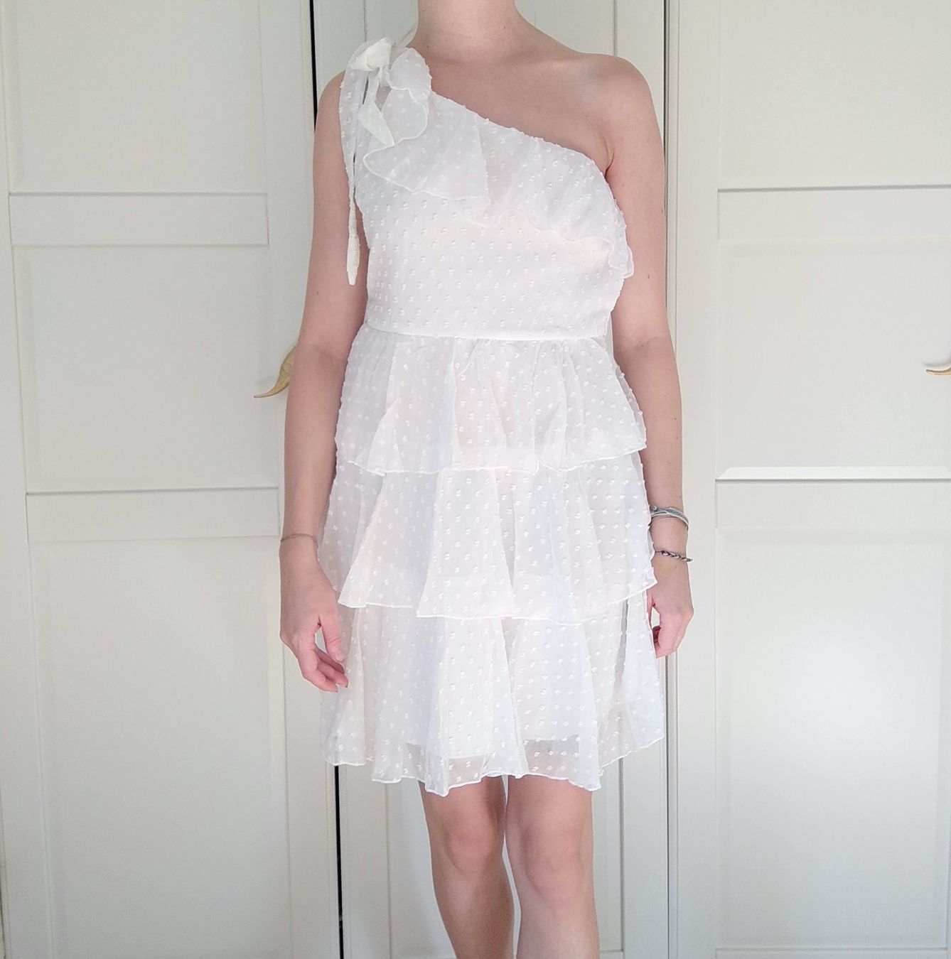 Vestiti: Süsses Sommerkleid, weiss, Gr. S – Nuovo (secondo la descrizione) da Winterthur venduto da inkidaria 2