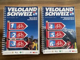 Veloland Schweiz Offizielle Routenführer Band 1 + 2