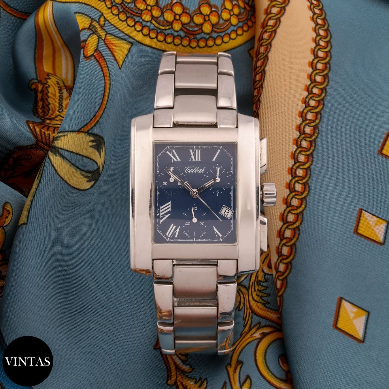 Orologi: Tabbah Designer Line Chronograph 6.00218 – Usato da Zürich venduto da Vintas 5
