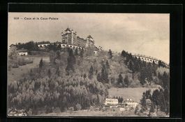 AK Caux, Caux-Palace, Viaduc, 1912