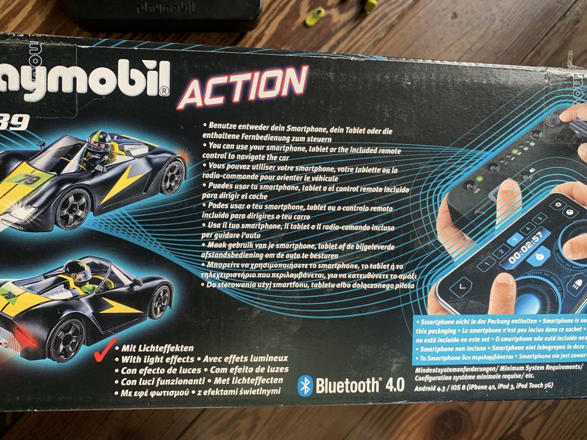 Playmobil Giocattoli: Playmobil 9089 RC voiture 🚗 Bluetooth 4.0 – Difettoso da Montpreveyres venduto da Maleagant 4