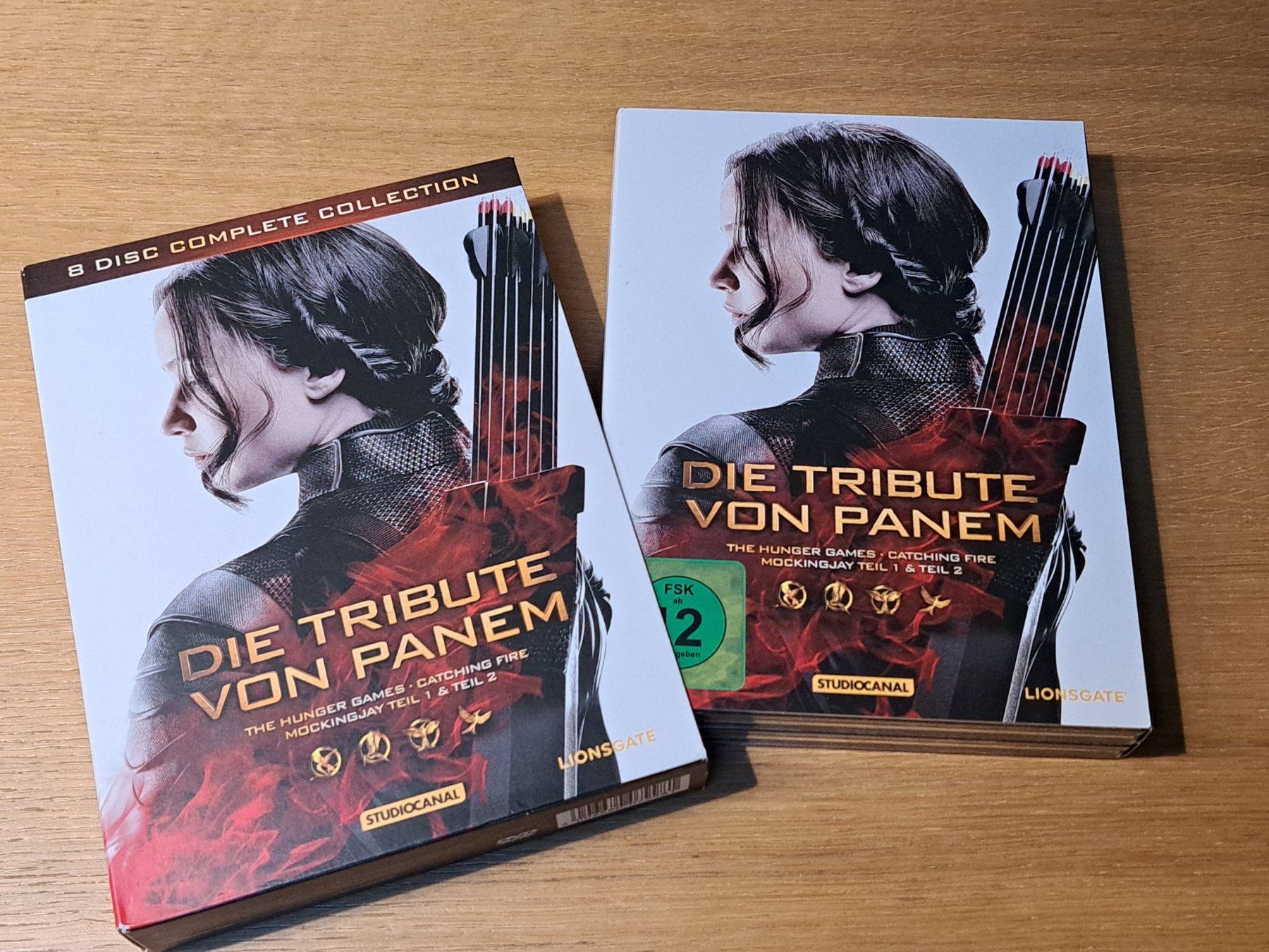 Alle DVDs: Die Tribute von Panem Hunger Games, Caching Fire, Mockingjay – Gebraucht aus Unterseen von Kanica 4