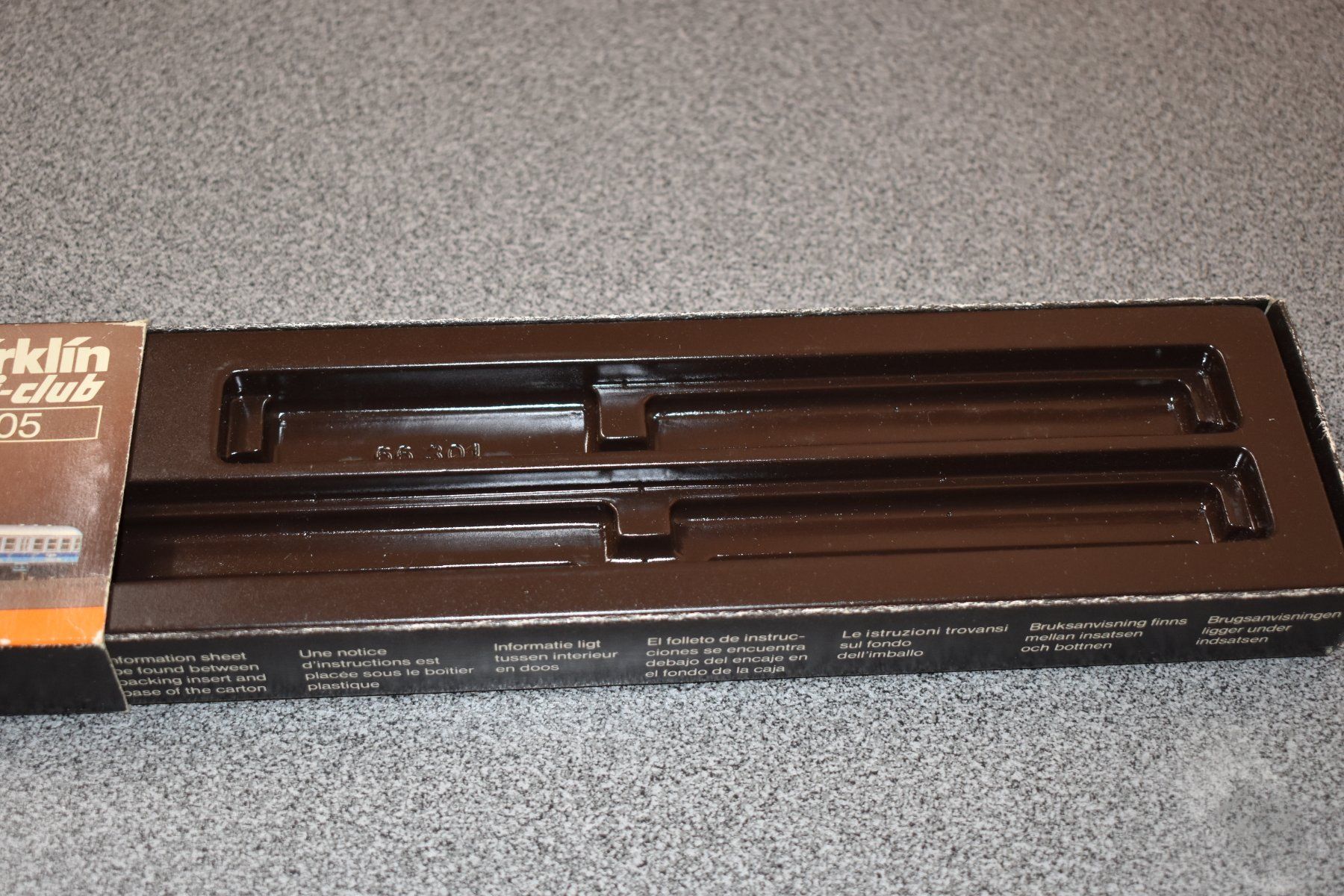 Märklin Modelleisenbahnen: Märklin Z 1 Boîte vide 8105 – Gebraucht aus Le Locle von skycomputer 1