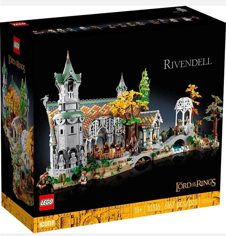 Lego Kit di costruzioni: LEGO 10316, Herr der Ringe: Bruchtal / Rivendell – Nuovo e nell'imballaggio originale da zug venduto da Tarzan_g