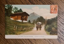 Paysanne Suisse Voiture de Poste 1906