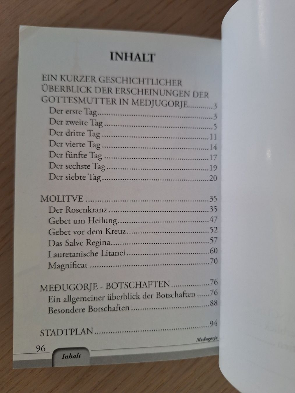 Libri: Taschenbuch von Medugorje – Nuovo (secondo la descrizione) da Einsiedeln venduto da kiphrajaya 1
