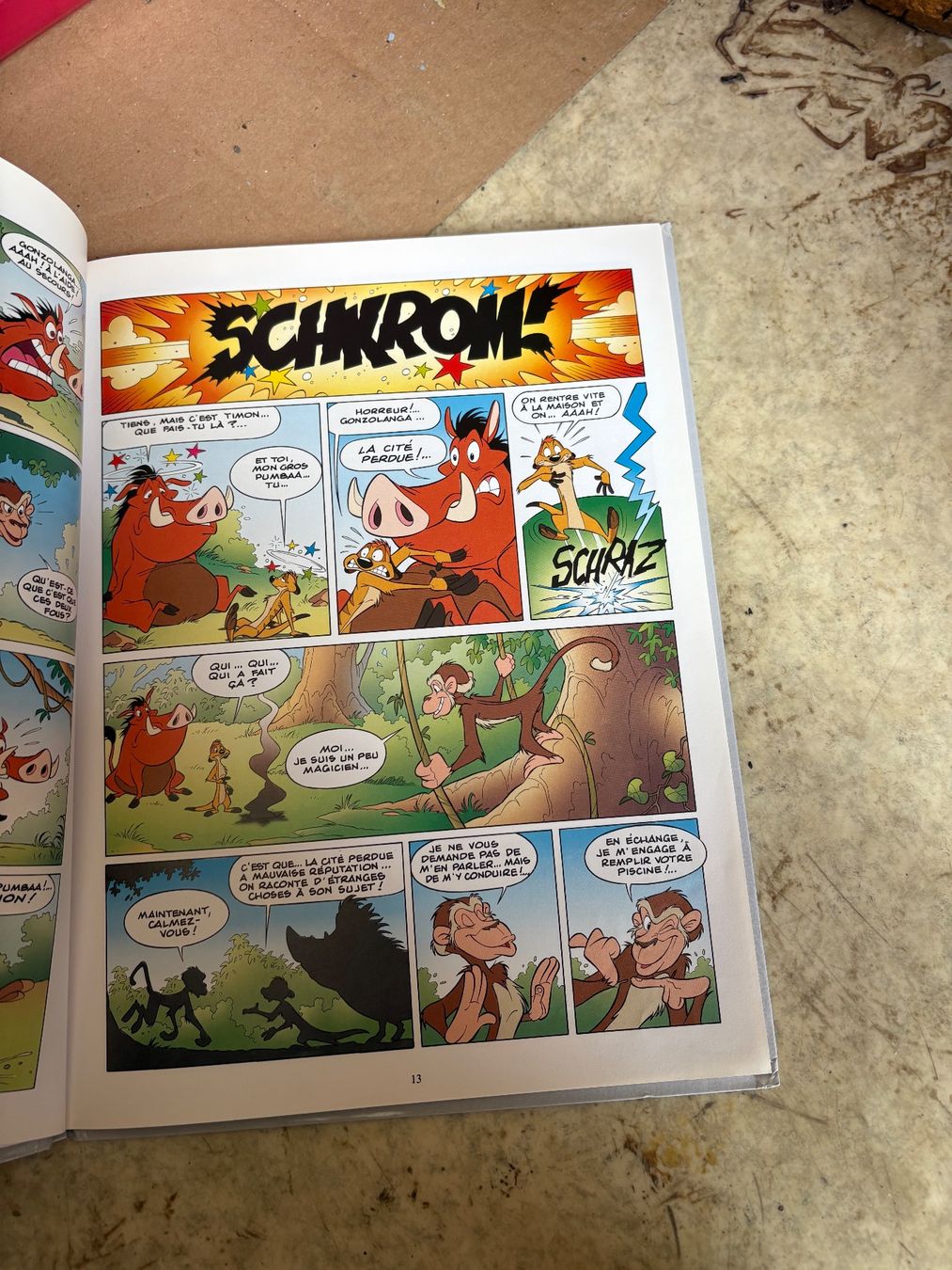 Fumetti: Bd Timon et Pumbaa – Usato da Grône venduto da natatou 1