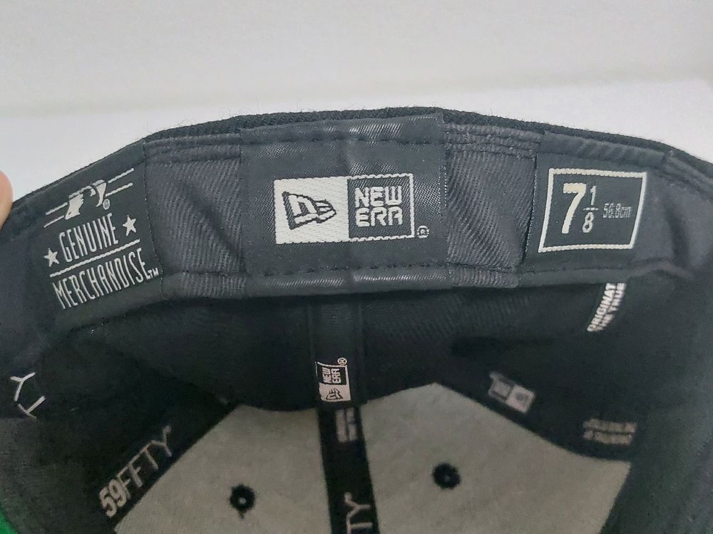 Copricapi, berretti & cappellini: New Era NY Yankees Cap grün schwarz Gr. 7 1/8 – Usato da Frauenfeld venduto da Gzorzi 3