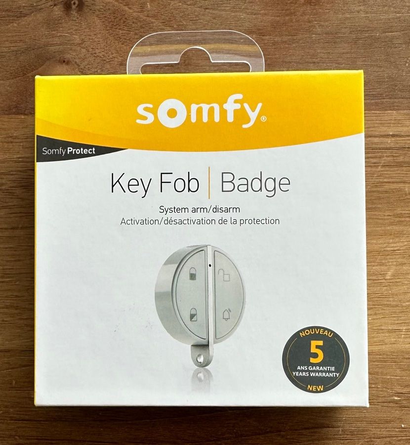 Somfy Sistemi d'allarme: somfy - Key Fob Badge – Nuovo e nell'imballaggio originale da Beromünster venduto da rewal