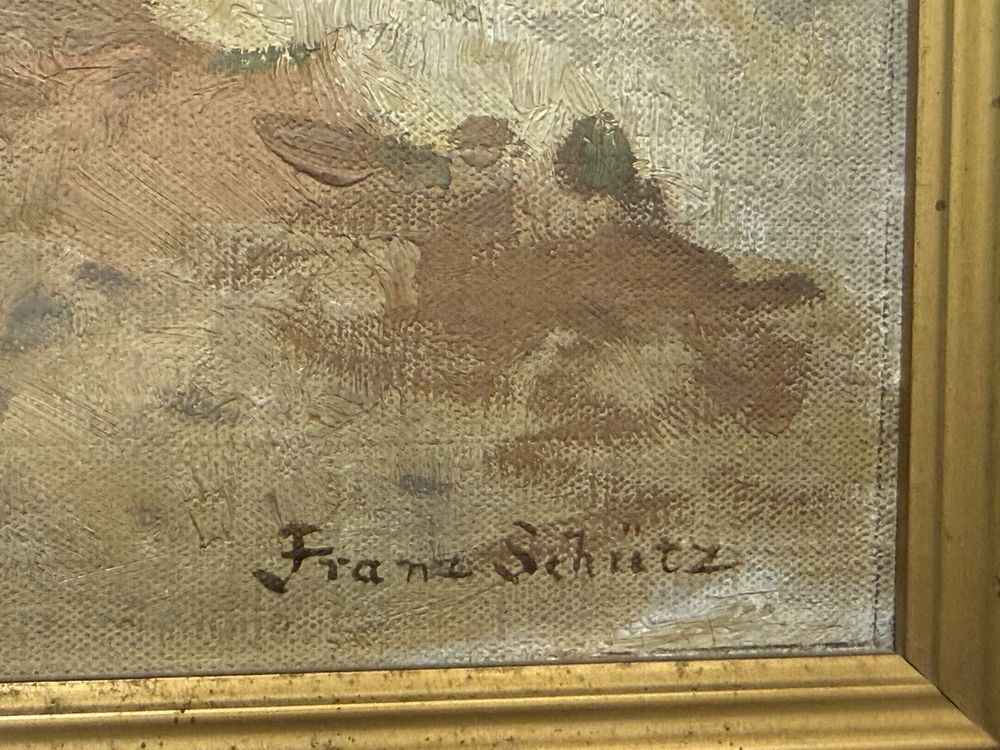 Franz SCHÜTZ (1855-1945) Gemälde (Ref-Nr.22 ) (Gebraucht) in Zürich für ...