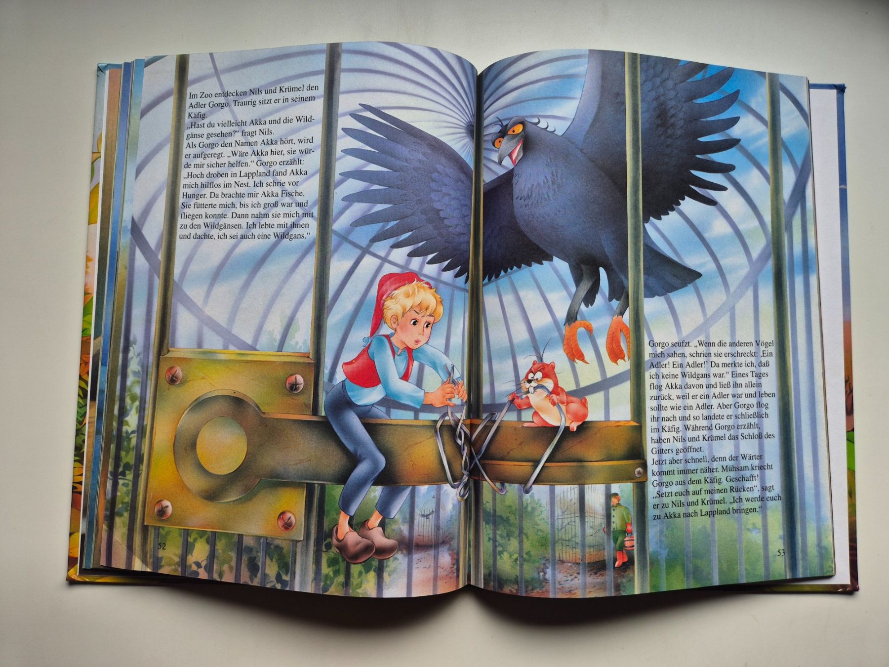 Libri: Nils Holgersson      Bilder - Geschichtenbuch   1994 – Usato da Niederweningen venduto da Obson 4