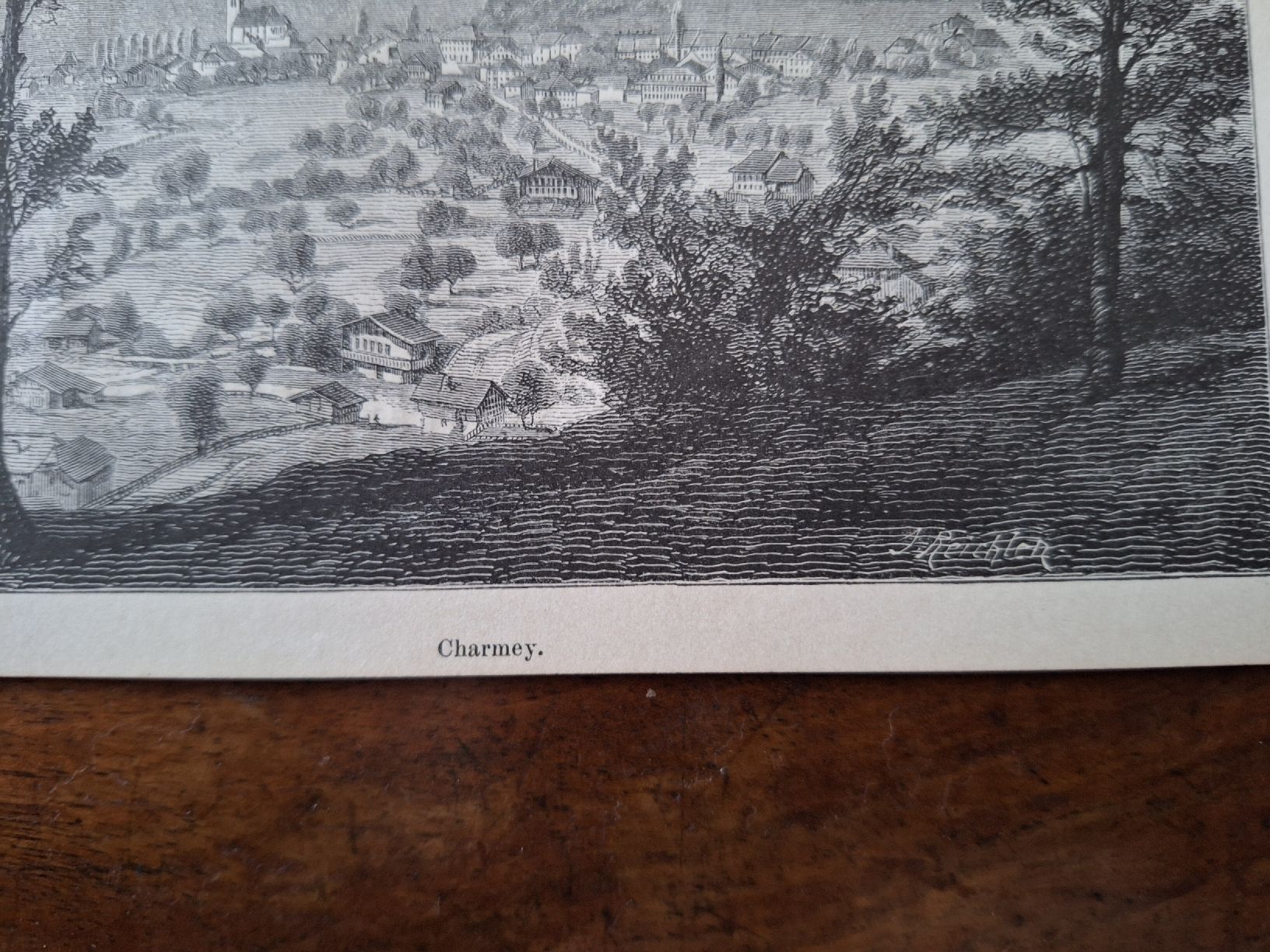 Gravures: CHARMEY – D'occasion à Bevaix par bohrap 1